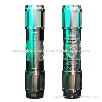 2014 new arrival full mechanical e cigarette with 24k hard D gold plated and 3D engraving flip v3